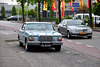 1972 Mercedes-Benz 250 C and a modern Mercedes