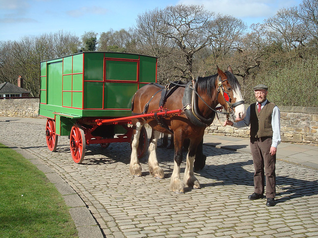 SS 18 - BM CV 4 horse drawn move