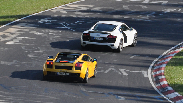 Nordschleife weekend – Lamborghini and Audi