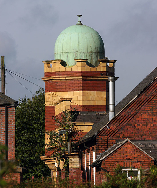 Brick, copper & terracotta