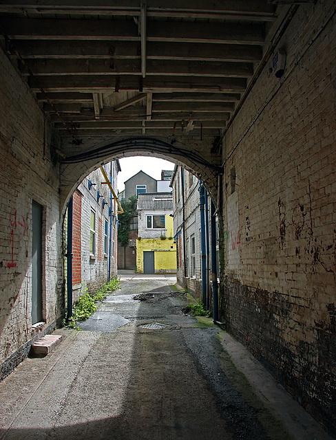 Pottery entrance