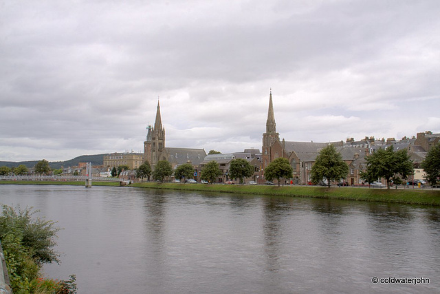 Riverside scene, Inverness