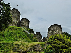 launceston castle, cornwall