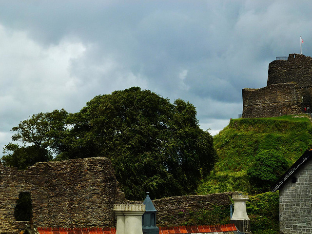 launceston castle, cornwall