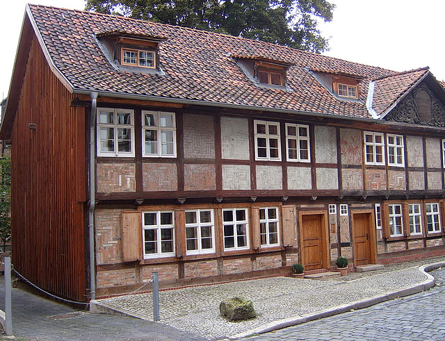 Restored Half-timbered Houses