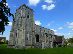 litlington church , cambs.