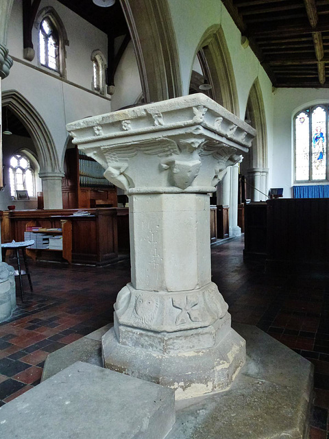 litlington church , cambs.