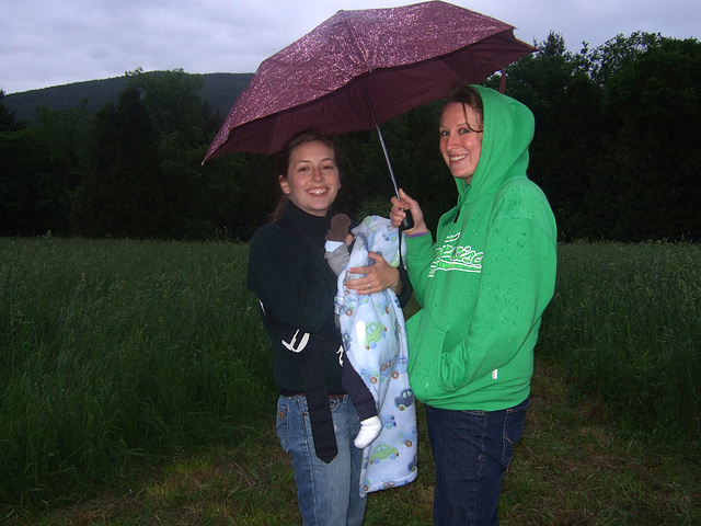 Smiling in the Rain