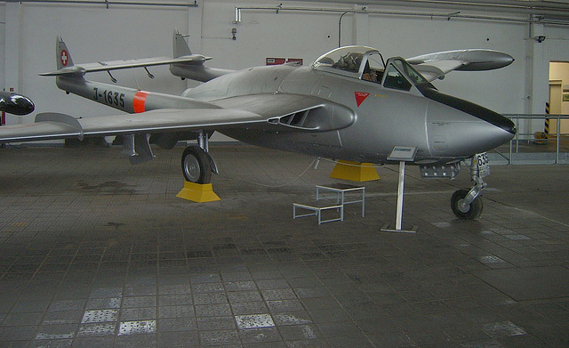 de Havilland Venom J-1635 (Swiss Air Force)