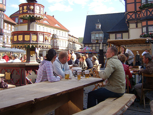 Fruehschoppen beim Altstadtfest