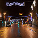 Forres High Street, Christmas early evening - the lights