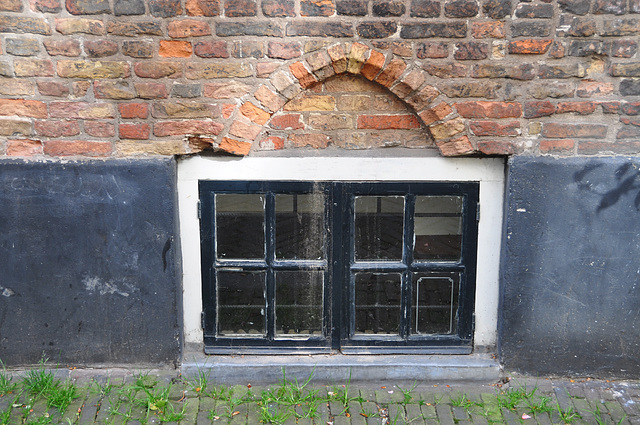 Old window in Haarlem