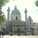 Wien, Karlsplatz und Karlskirche