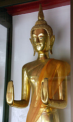 Gold Buddha image