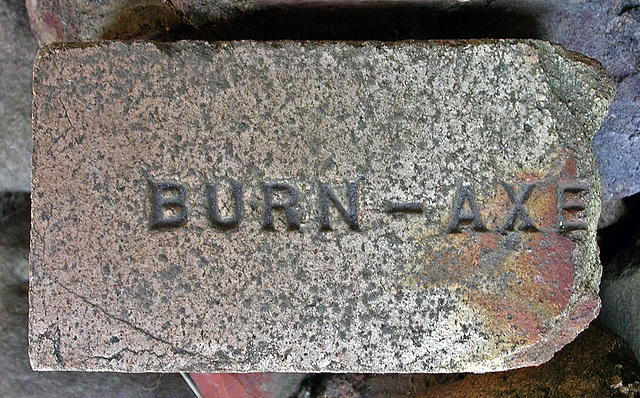 Burn-axe firebrick