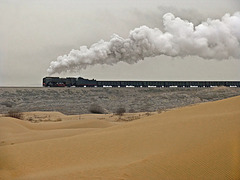 Steam in the dunes