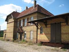 Stillgelegter Bahnhof Schönefeld bei Luckenwalde