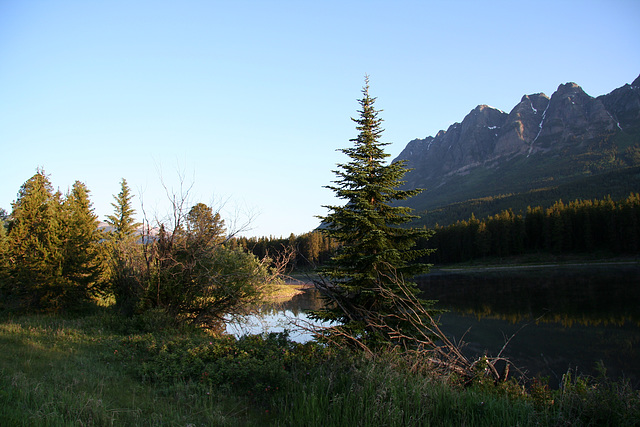 Morning in the Canadian Rockies