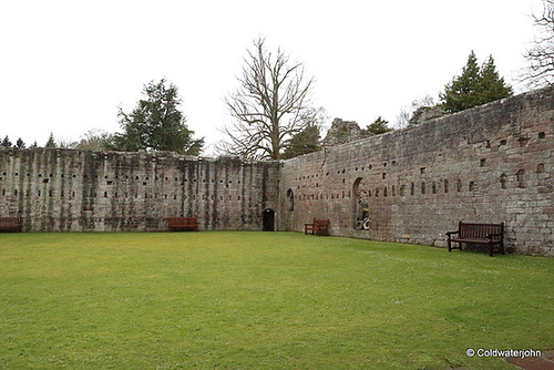 Dryburgh  Abbey - The Cloisters