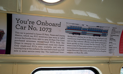 SF Embarcadero: Historic El Paso trolley (0248)