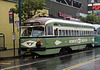 SF Embarcadero: Historic San Diego trolley (0249)