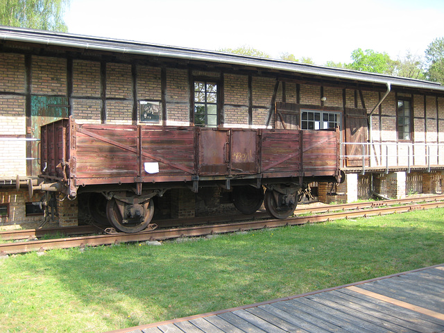 Alter Waggon (Leihgabe Technik Museum Berlin) - Glashütte