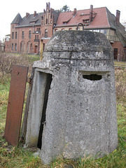 Ehemaliger Bunker Bahnhofsgelände Rehagen