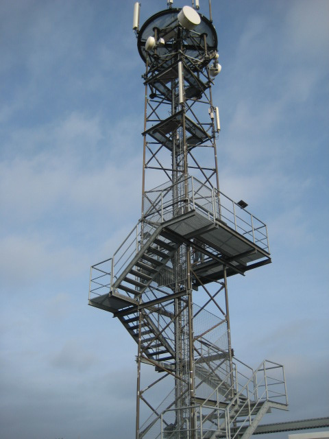 Sendemast mit Aussichtsturm Gipsberge Sperenberg