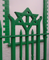 dalston factory railings