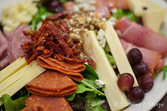Pizzalleys Chianti Antipasto - Shot with my "Nifty Fifty".  We, photographers, are never without our camera!! {:o)
