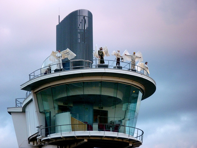 Angels on the Observation Tower