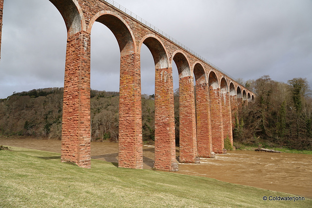 The Viaduct over the Tweed near Melrose