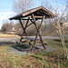 Rastplatz an der Draisinenstrecke Buckowbrücke