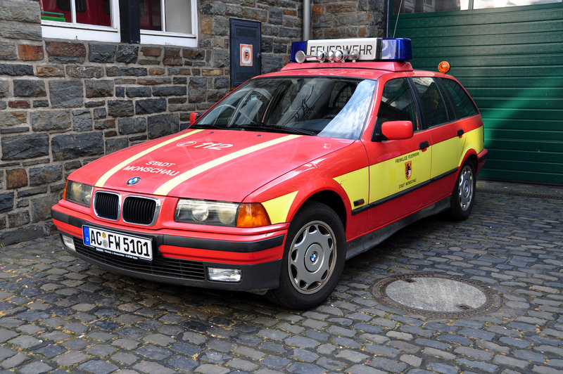 Nordschleife weekend – BMW of the Fire Department in Monschau