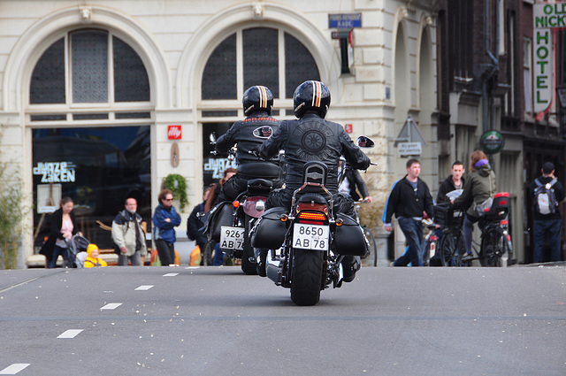 Russian Harley riders