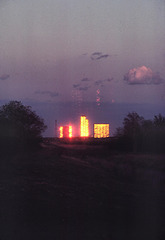 Houston Skyline and Sunset