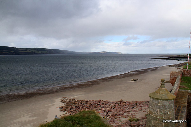 The Moray Firth from the ramparts of Fort George