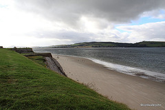 The Moray Firth from the ramparts of Fort George