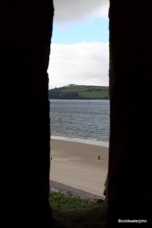 Views from the corner Sentry "pill-boxes" at Fort George