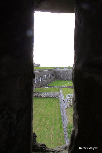 Views from the corner Sentry "pill-boxes" at Fort George