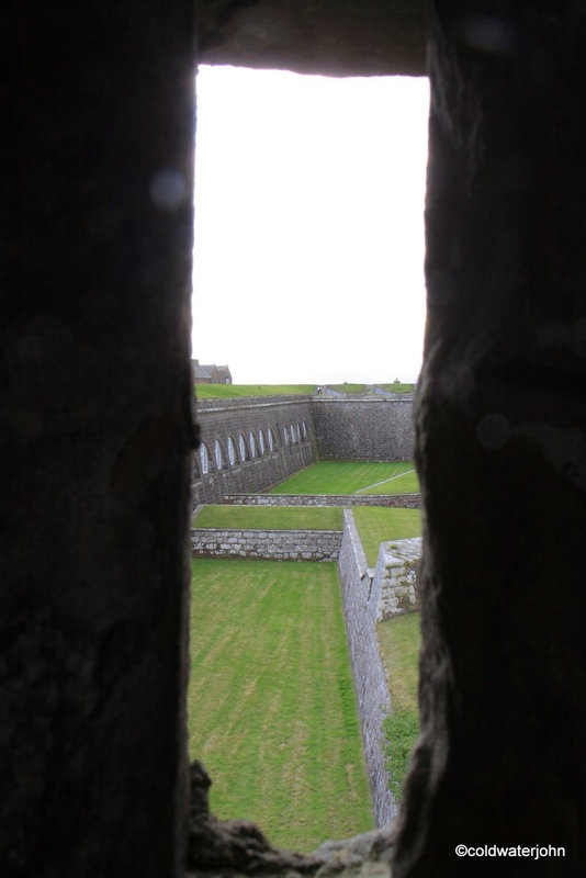 Views from the corner Sentry "pill-boxes" at Fort George