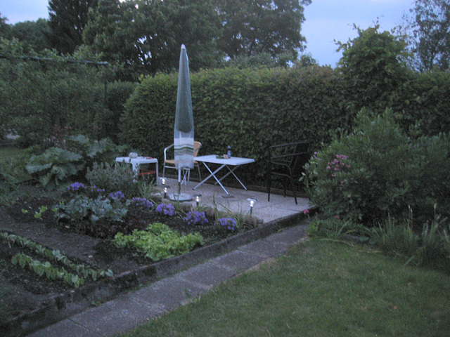 Abend im Garten