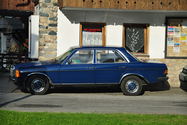 Holiday 2009 – Mercedes-Benz W123 in Austria