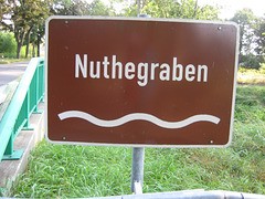 Nuthegraben bei Thyrow