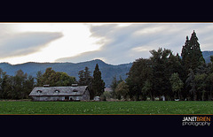 Old Barn At Sunset