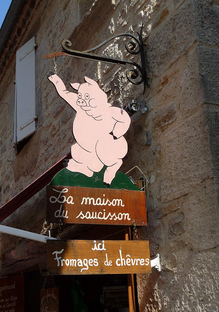 Rocamadour- The House of the Sausage and Goat Cheese