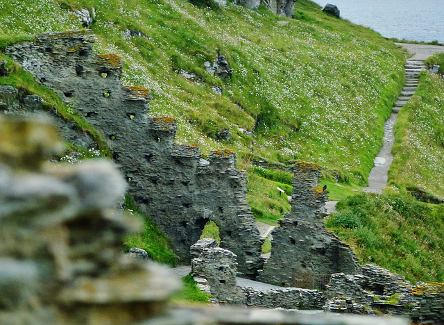 tintagel castle, cornwall