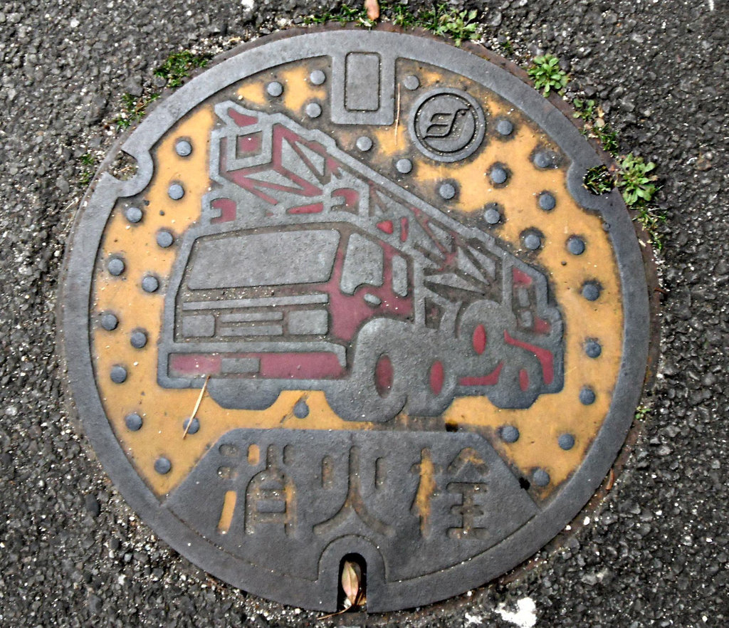 fire hydrant below