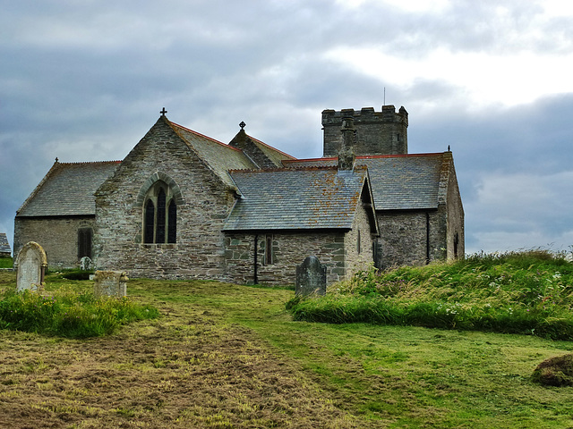 tintagel church, cornwall