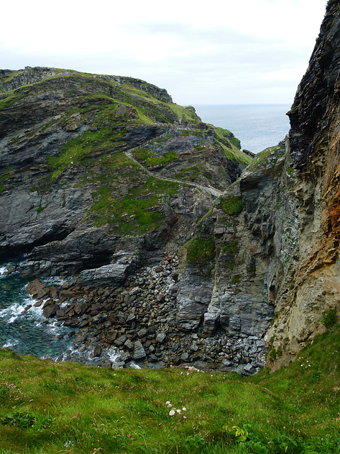 tintagel castle, cornwall